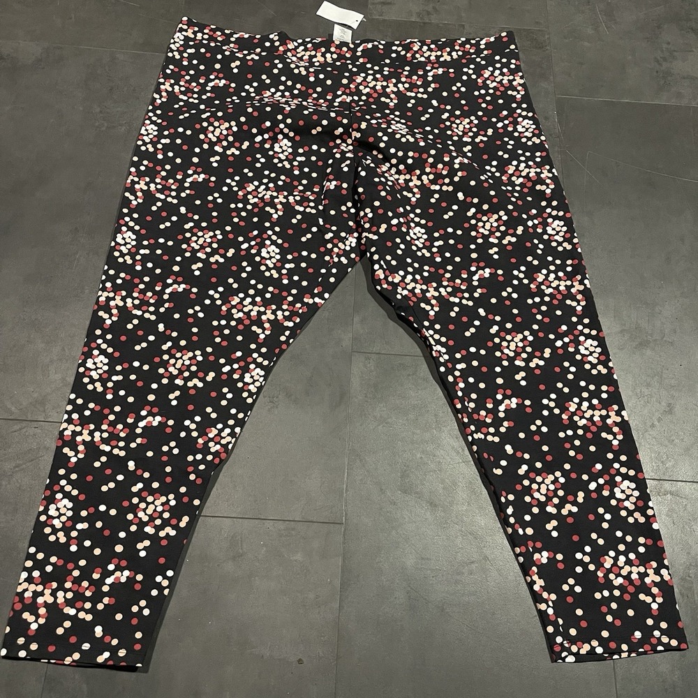 Simply Emma Womens Plus Size Knit Elastic Waist Pants 3X New F-64